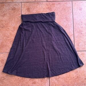 Elegant Gray Women's Skirt